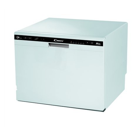 Candy | Freestanding | Dishwasher CDCP 8 | Width 55 cm | Height 59.5 cm | Class F | Eco Programme Rated Capacity 8 | White